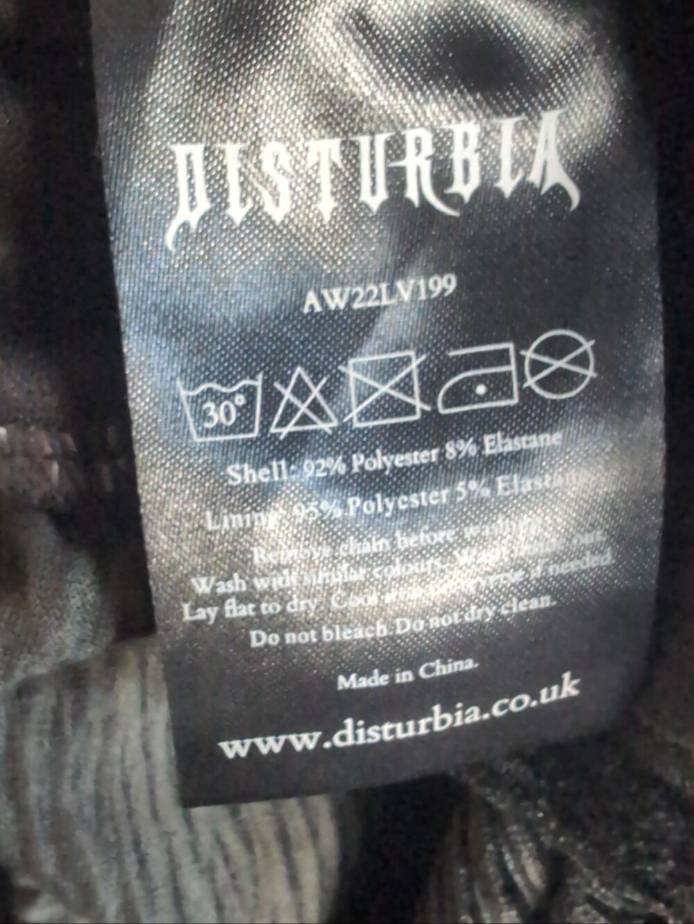 Dark green Disturbia "Thekla" plisse velvet column maxi dress - Picture 9 of 9
